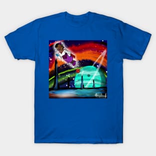 Space Traveling Witch T-Shirt